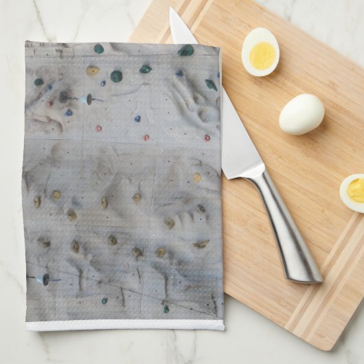 Klettern-Wand Geschirrtuch (Viertel Falte)