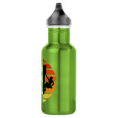 Klettern wie eine Kletterfrau Edelstahlflasche (Rechts)