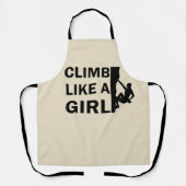 Klettern wie eine Kletterfrau Schürze (Vorderseite)