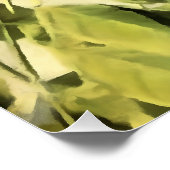 Klettern Windblown Wisteria Ristorante La Lanchett Poster (Ecke)