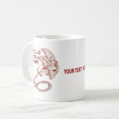 Klettern würde man peitschen? Funny Cam Kaffeetasse (Vorderseite Links)