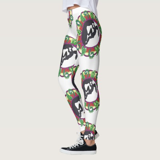 Klettern-Zen-Mädchen Leggings (Links)