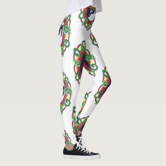 Klettern-Zen-Mädchen Leggings (Rechts)
