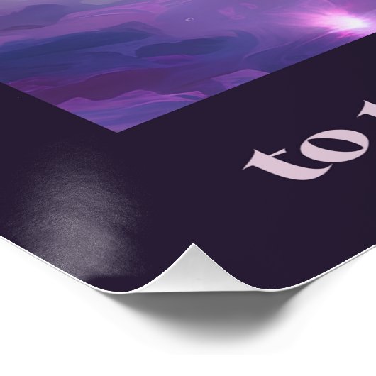 Klettern zum Erreichen des Groß-/Kleinschreibung-R Poster (Ecke)