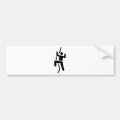 Kletternde Ikone Autoaufkleber (Vorne)