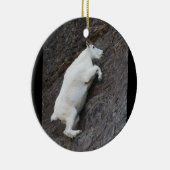 kletternde Klippe der Gebirgsziege Keramikornament (Rechts)