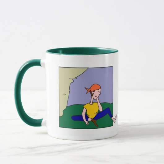 Kletternde Limerick-Tasse #1 Tasse (Links)