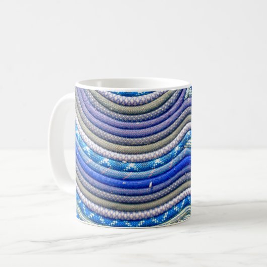 Kletternde Seil-Kaffee-Tasse Kaffeetasse (Vorderseite Links)