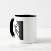 Kletterndes Frauenmädchen Tasse (Vorderseite Links)