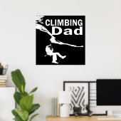 Kletterpapa Poster (Heimbüro)