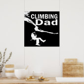 Kletterpapa Poster (Küche)