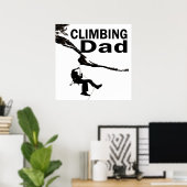 Kletterpapa Poster (Heimbüro)
