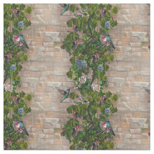 Kletterpflanzen, Honigsuckles und Tapeten Stoff