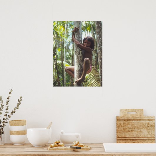 Kletterpflanzen. Poster (Küche)