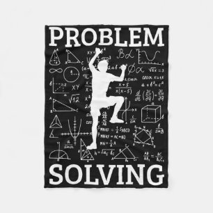 Kletterproblemlösungs-Felsenkletterer Bouldering C Fleecedecke