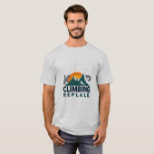 Kletterreplash Erlebnisdesign T-Shirt (Vorne ganz)