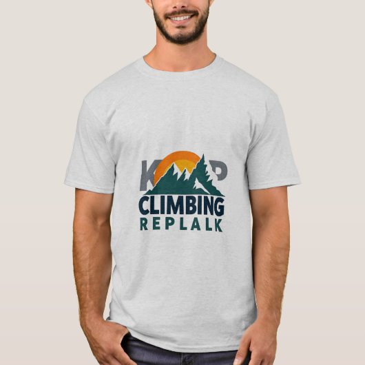 Kletterreplash Erlebnisdesign T-Shirt (Vorderseite)