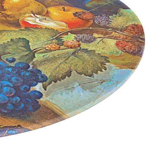 KLETTERSCHICHT - 12" - Stillleben - Fruchtsorte Schneidebrett (Ecke)