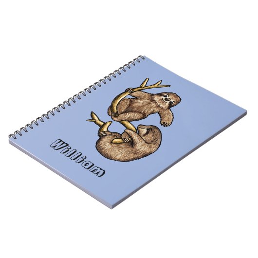 Kletterschlauch Personalisiertes Notebook Notizblock (Linke Seite)