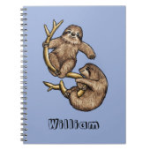 Kletterschlauch Personalisiertes Notebook Notizblock (Vorderseite)