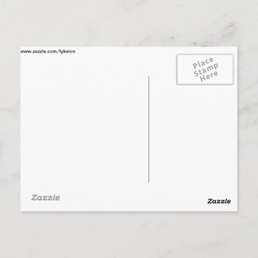 Kletterschnecke Postkarte (Rückseite)