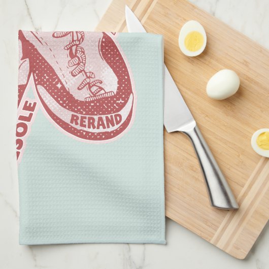 Kletterschuhe Geschirrtuch (Viertel Falte)