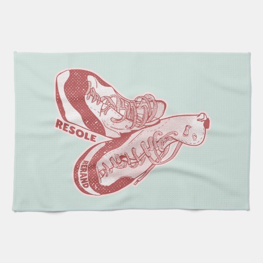 Kletterschuhe Geschirrtuch (Horizontal)