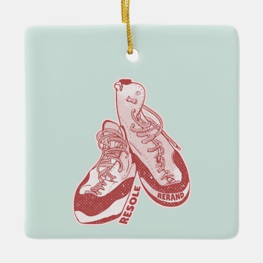 Kletterschuhe Keramikornament (Vorderseite)