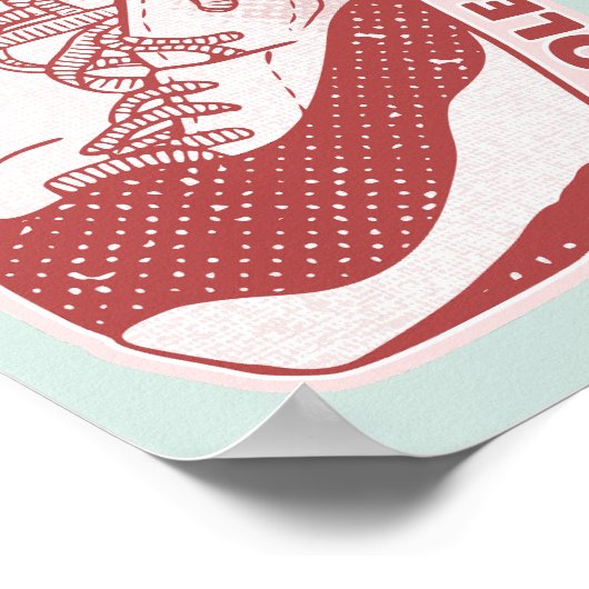 Kletterschuhe Poster (Ecke)