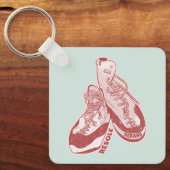 Kletterschuhe Schlüsselanhänger (Vorderseite)
