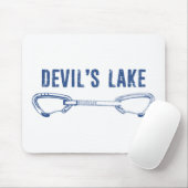 Klettersee des Teufels Schnellziehen Mousepad (Mit Mouse)