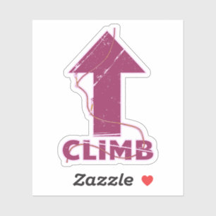 Kletterseil Aufkleber