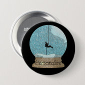 Kletterseil, das Schneekugel abschirmt, einzigarti Button (Vorne & Hinten)