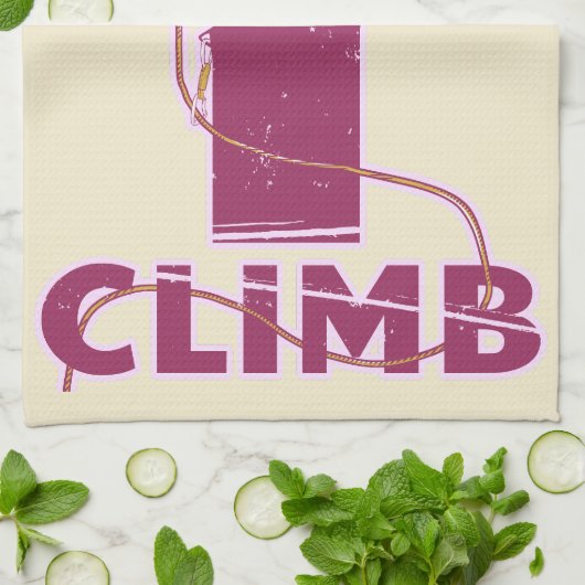 Kletterseil Geschirrtuch (Gefaltet)