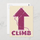 Kletterseil Postkarte (Vorne/Hinten)