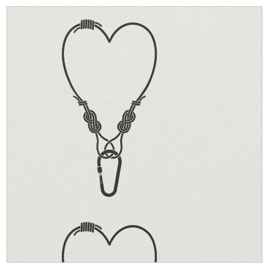 Kletterseil und Knoten Stoff (Nahaufnahme)