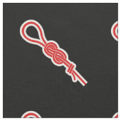 Kletterseil und Knoten Stoff (Nahaufnahme)