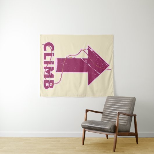 Kletterseil Wandteppich (Beispiel (Horizontal))