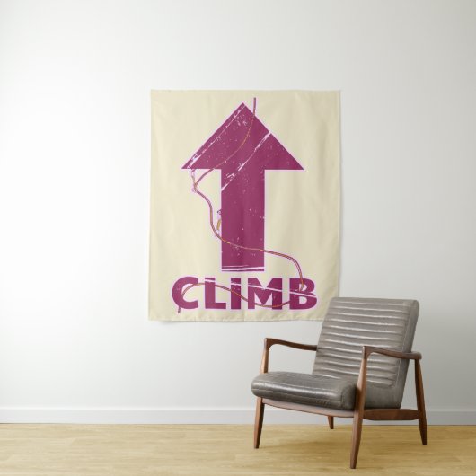 Kletterseil Wandteppich (Beispiel)