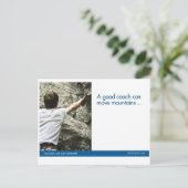 Klettersport Postkarte (Stehend Vorderseite)