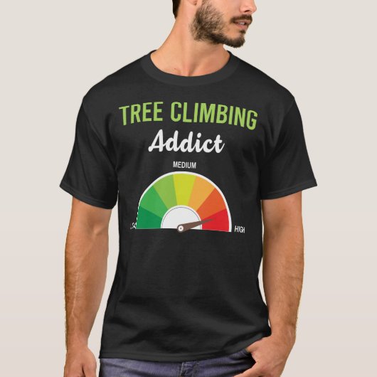 Klettersteig des Suchtbaums T-Shirt (Vorderseite)
