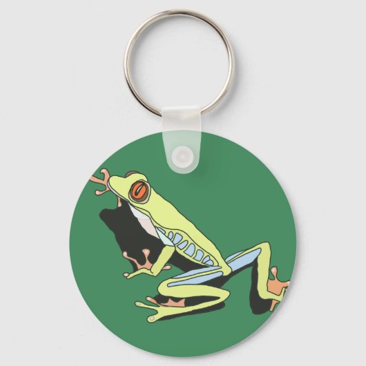 Klettersteig-Frog-Schlüsselanhänger Schlüsselanhänger (Vorderseite)