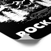 Klettersteig, ich wäre eher Rock Climbing Poster (Ecke)