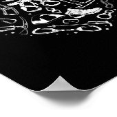 Klettersteig Kletterausrüstung Girl Herz Poster (Ecke)