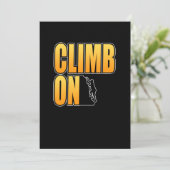 Klettersteig Klettersteig Klettersteig Kletterstei Dankeskarte (Stehend Vorderseite)