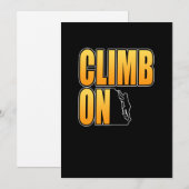 Klettersteig Klettersteig Klettersteig Kletterstei Dankeskarte (Vorne/Hinten)