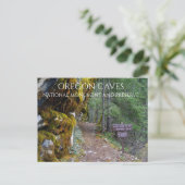 Klettersteig Naturlehrpfad, Oregon Höhlen, Oregon Postkarte (Stehend Vorderseite)
