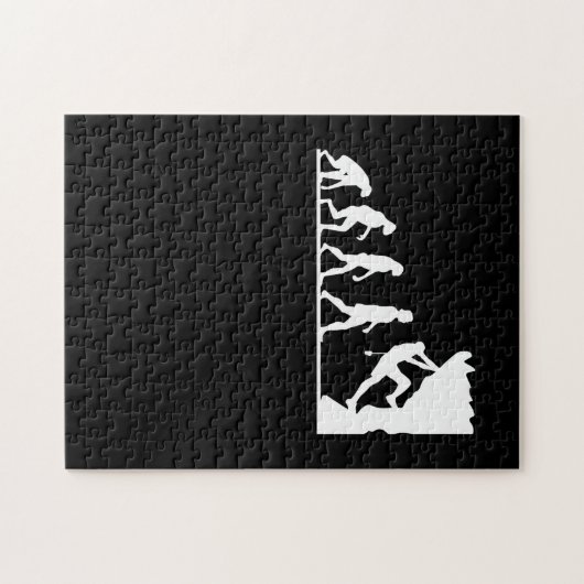 Klettersteig Rock Klettersteig Sonnige Evolution Puzzle (Horizontal)