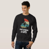 Klettersteig und Katzenkletter Sweatshirt (Vorne ganz)