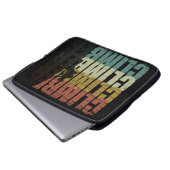 Klettersteig Vintag Laptopschutzhülle (Vorne Knopf)